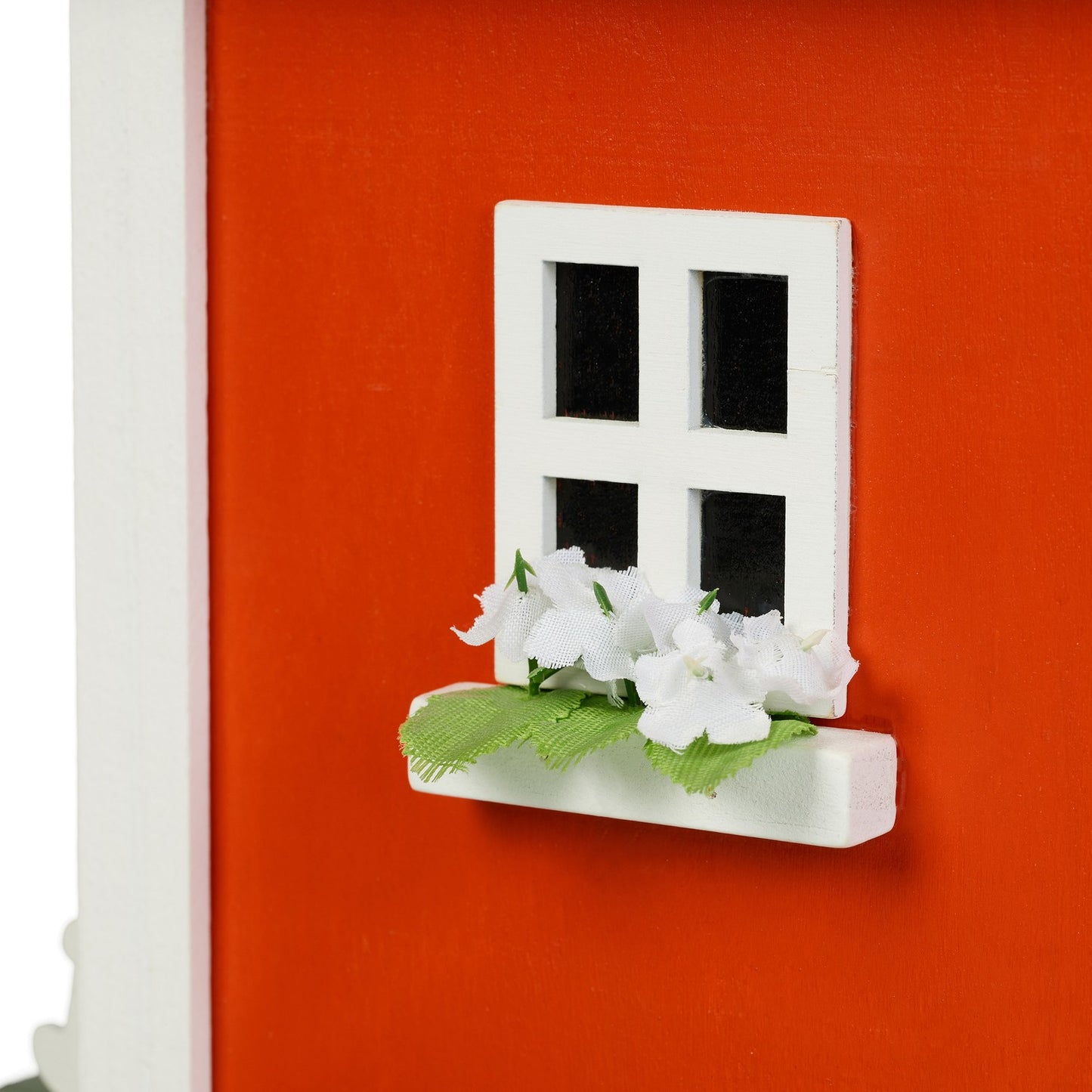 <p>This weatherproof birdhouse offers a cozy refuge for small birds while enhancing your garden's charm. Crafted from durable poplar and pine, it blends seamlessly into any outdoor setting.</p>

<ul>
<li>Enhance your garden with detailed country style des