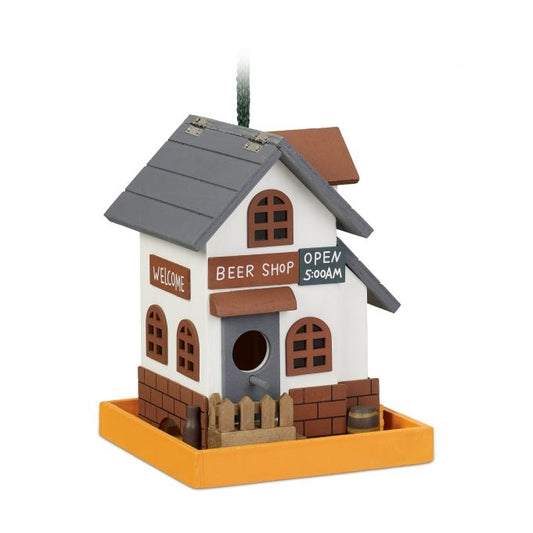 <p>Enhance your garden with this small bird feeder, designed to attract birds while adding charm to your outdoor space. Crafted from durable poplar and pine wood, it offers both beauty and functionality.</p>

<ul>
<li>Enjoy a detailed inn-style design tha