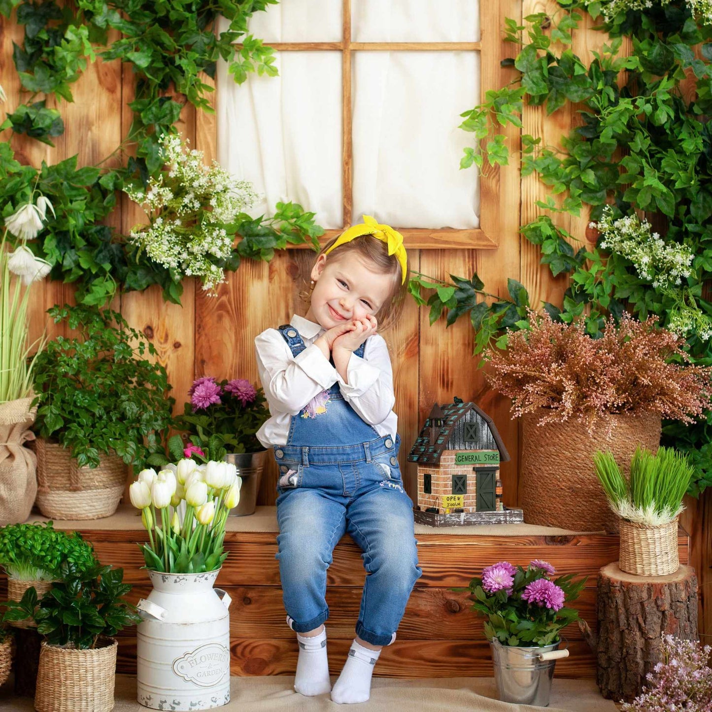 Decorative birdhouse shop design