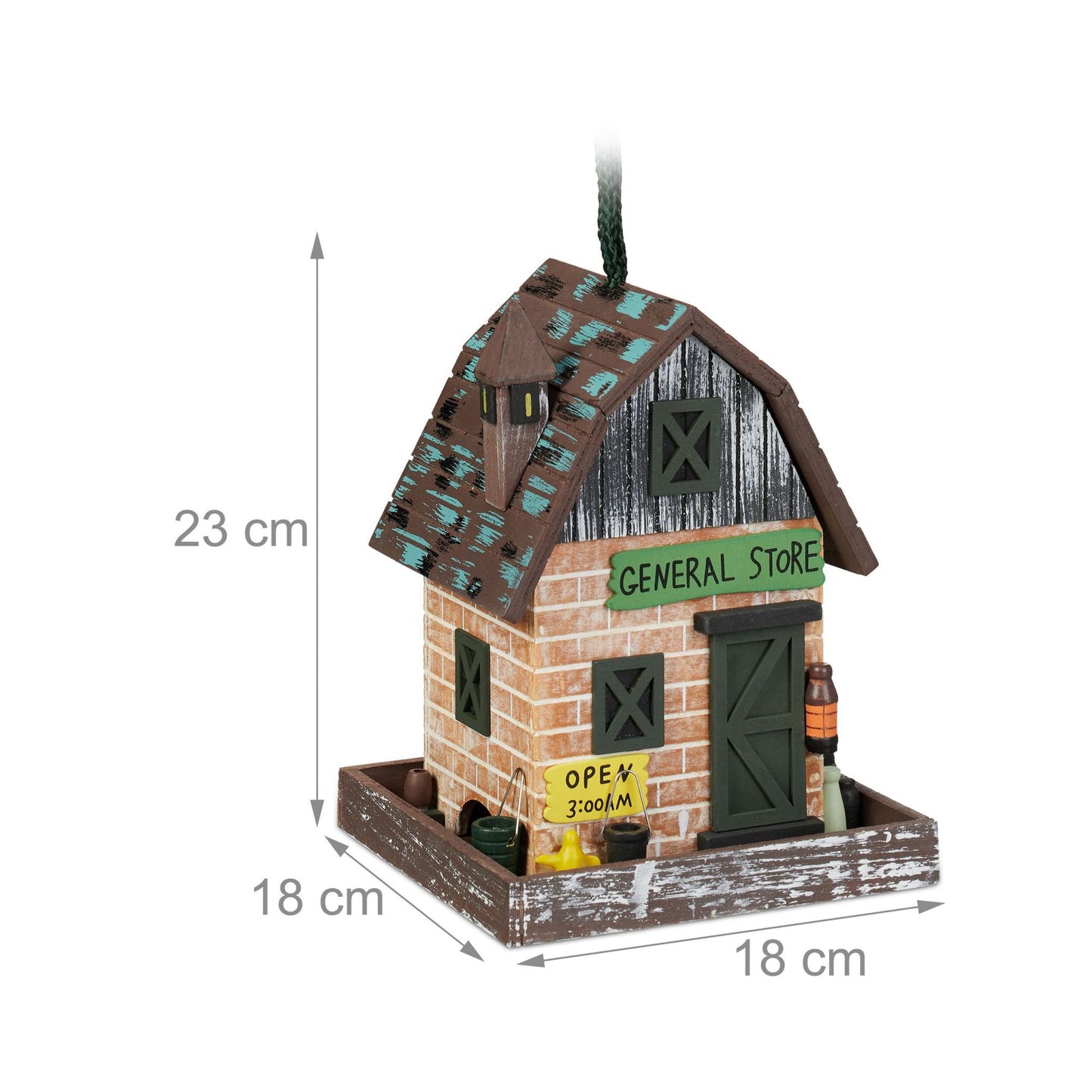 Decorative birdhouse shop design