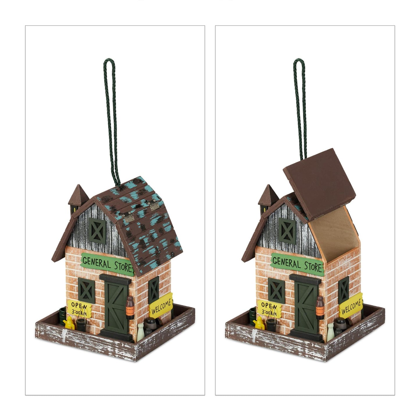 Decorative birdhouse shop design