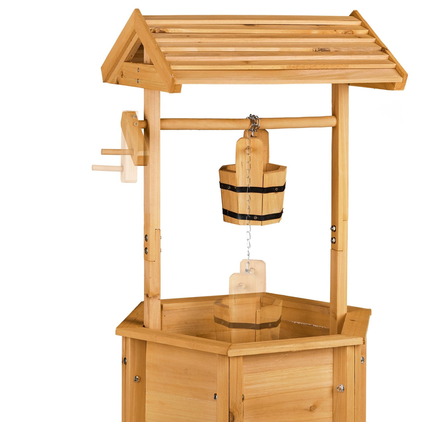 Decorative fountain Garden Wood