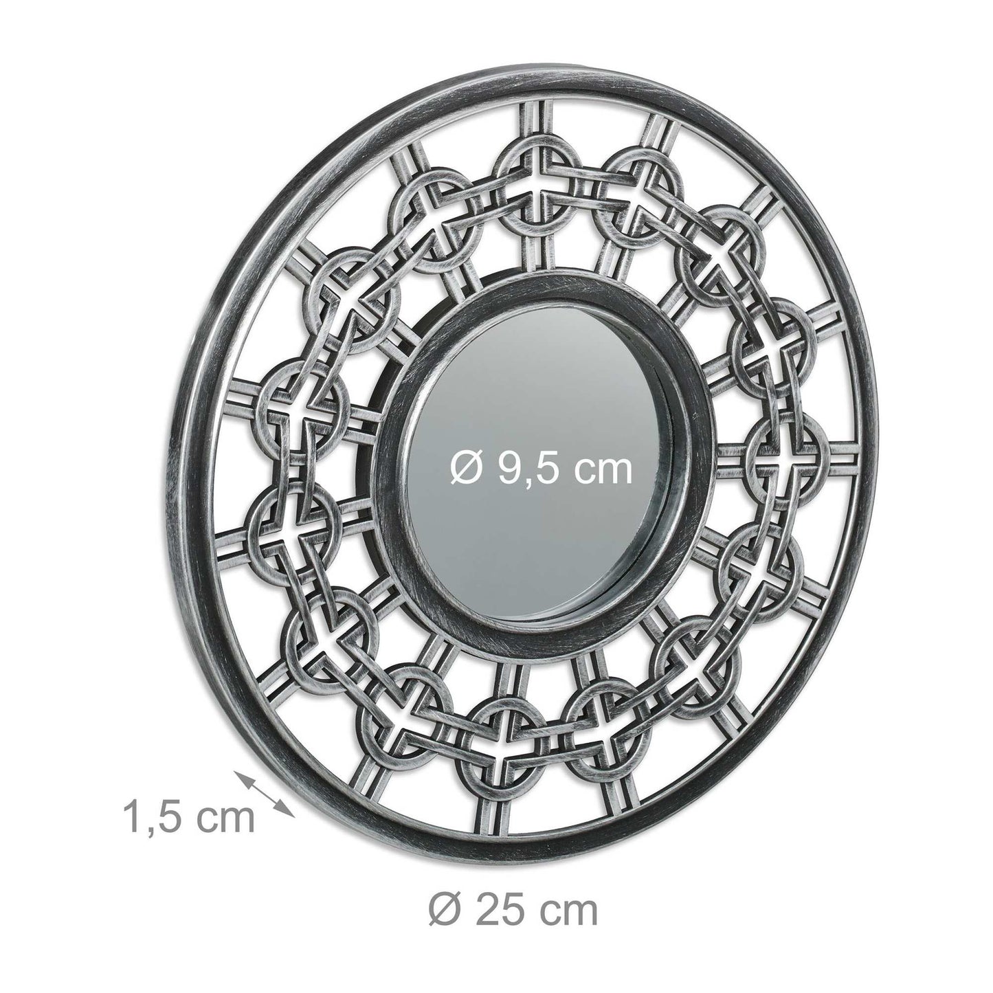 Decorative mirror set of 3