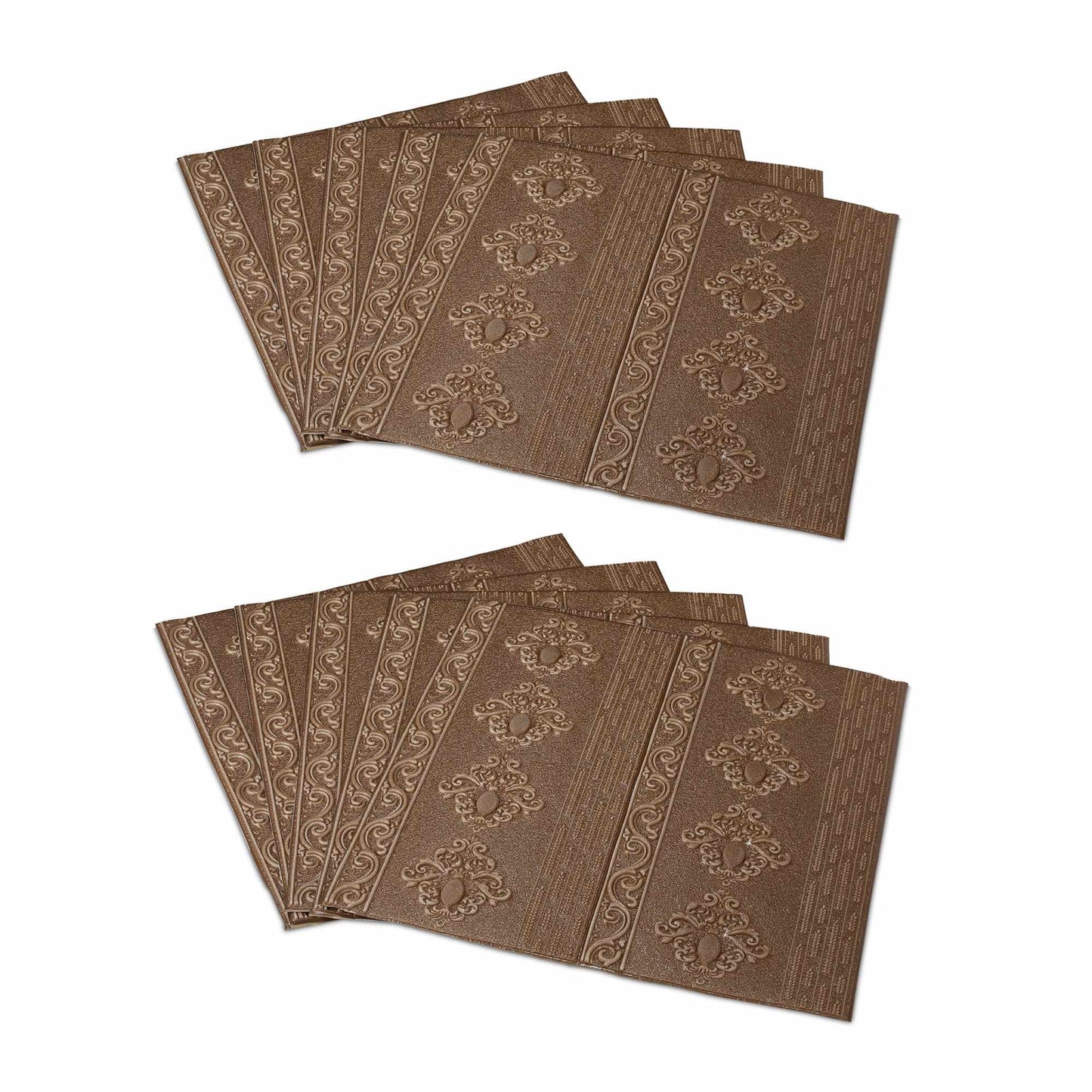 Decorative plastic baroque set of 10