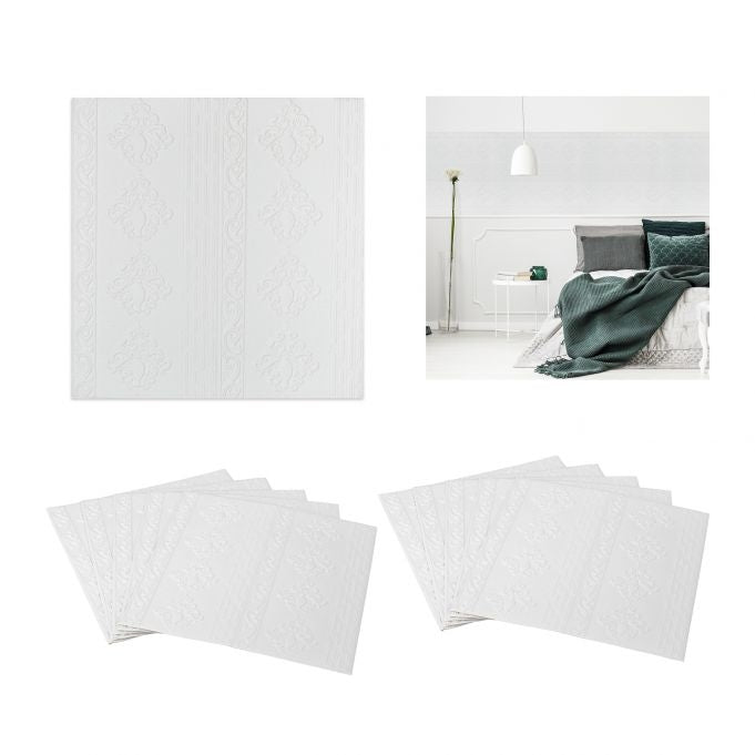 Decorative plastic baroque set of 10