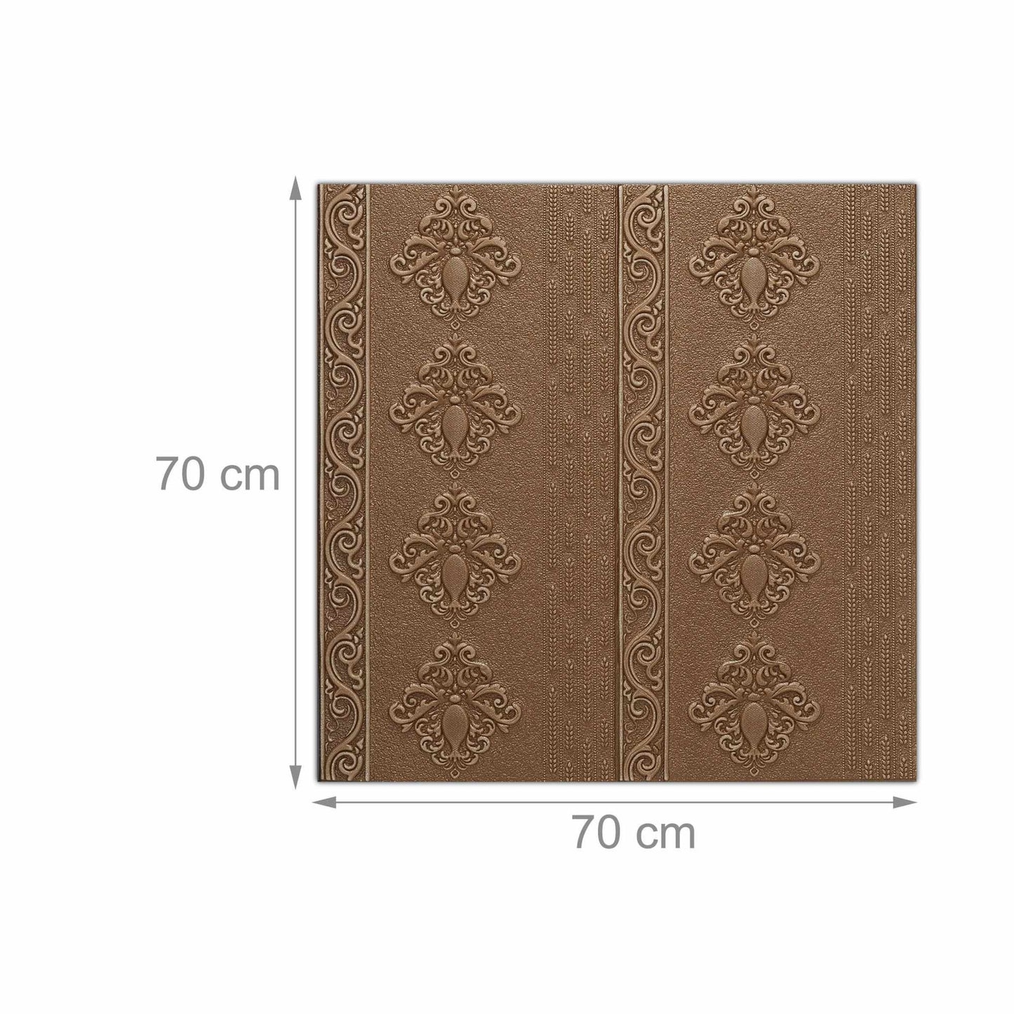 Decorative plastic baroque set of 10