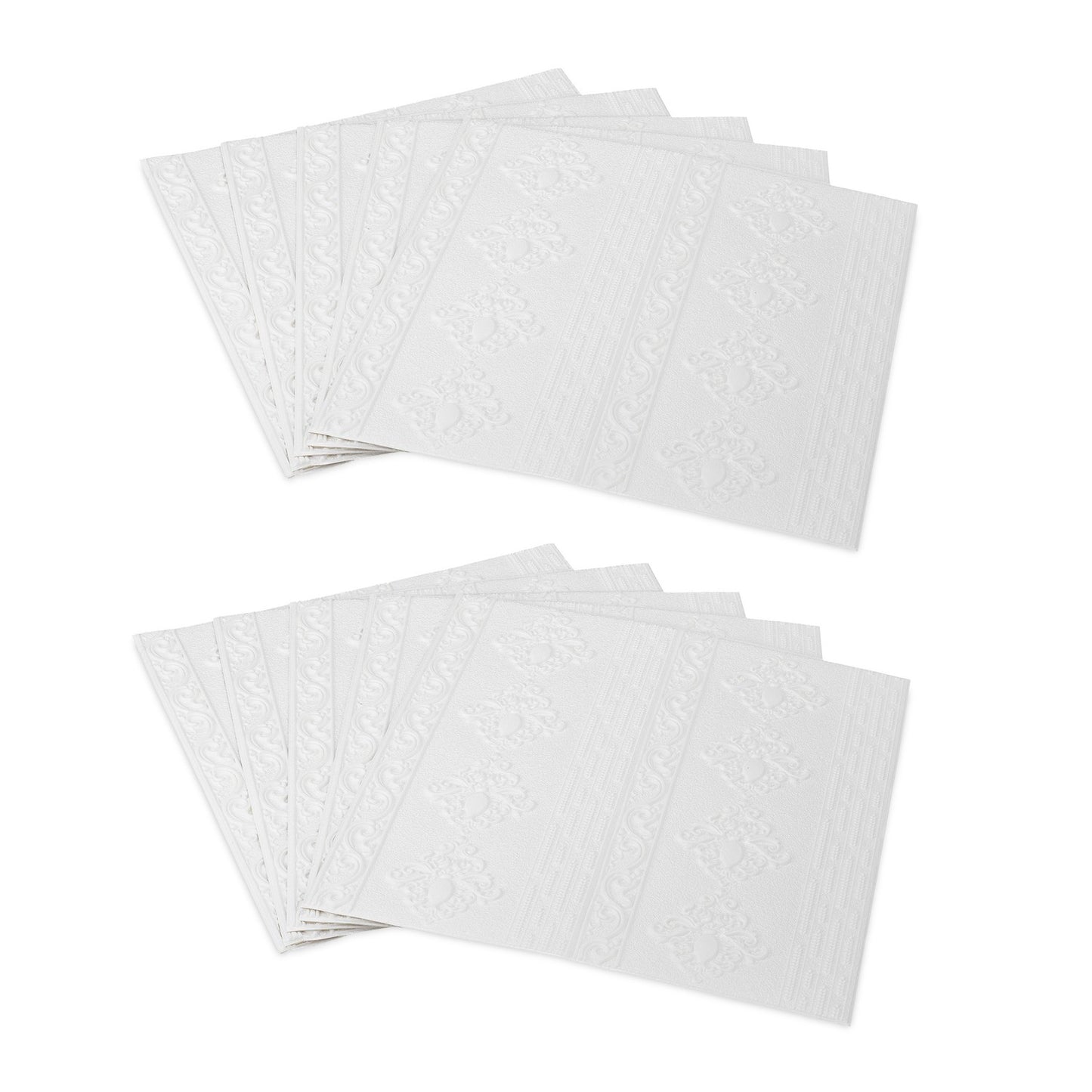 Decorative plastic baroque set of 10