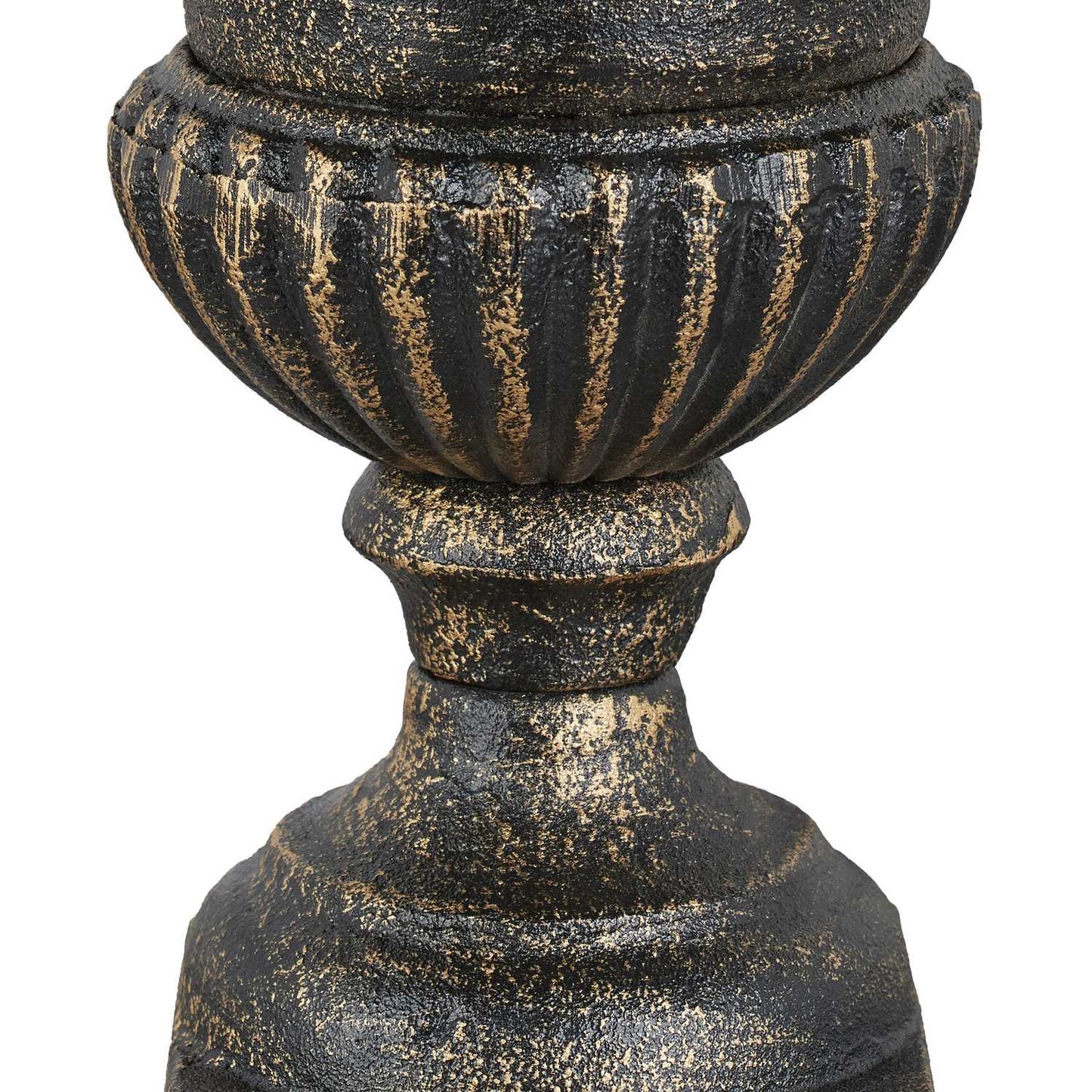 Decorative vase in cast iron