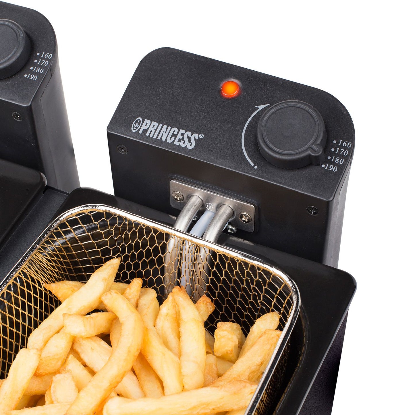 Deep fryer Double 2x3L 2x1800W Black