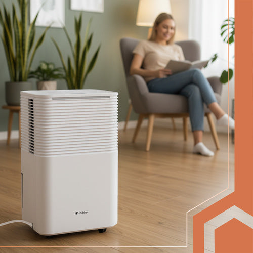 Dehumidifier, 12L/Day, WiFi, Timer, Humidistat