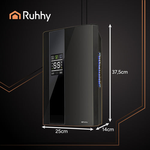 Dehumidifier & Air Purifier, 2-in-1, 2000ml Tank, Quiet