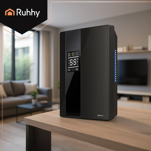 Dehumidifier & Air Purifier, 2-in-1, 2000ml Tank, Quiet