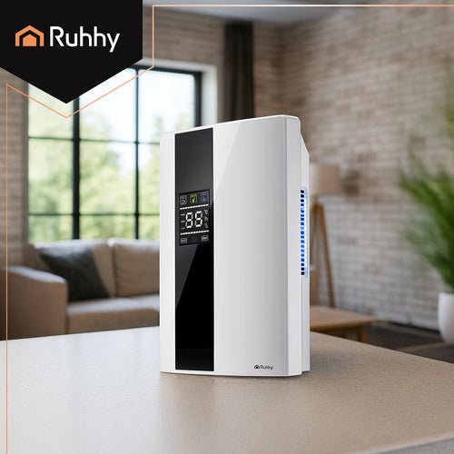 Dehumidifier & Air Purifier, 2-in-1, 2000ml Tank, Quiet