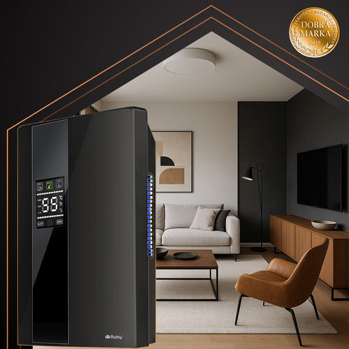 Dehumidifier & Air Purifier, 2-in-1, 2000ml Tank, Quiet