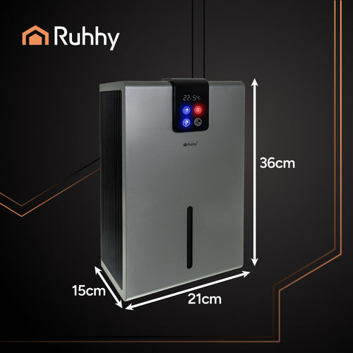 Dehumidifier with Peltier Tech, 2.2L Tank, 1000ml/Day