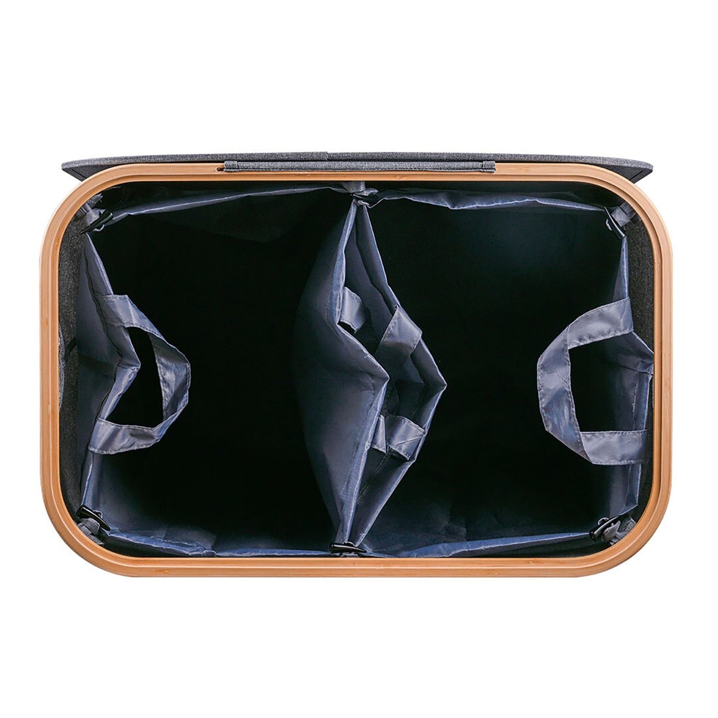 Deposit Bottle Recycling Bin, 2 Sections, 60–100 Bottles
