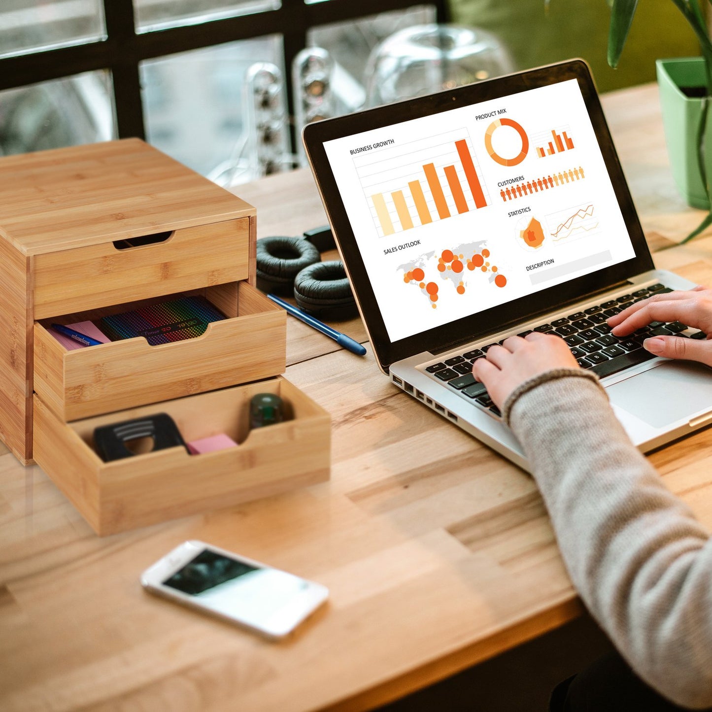 Desk Organiser 3 Drawers