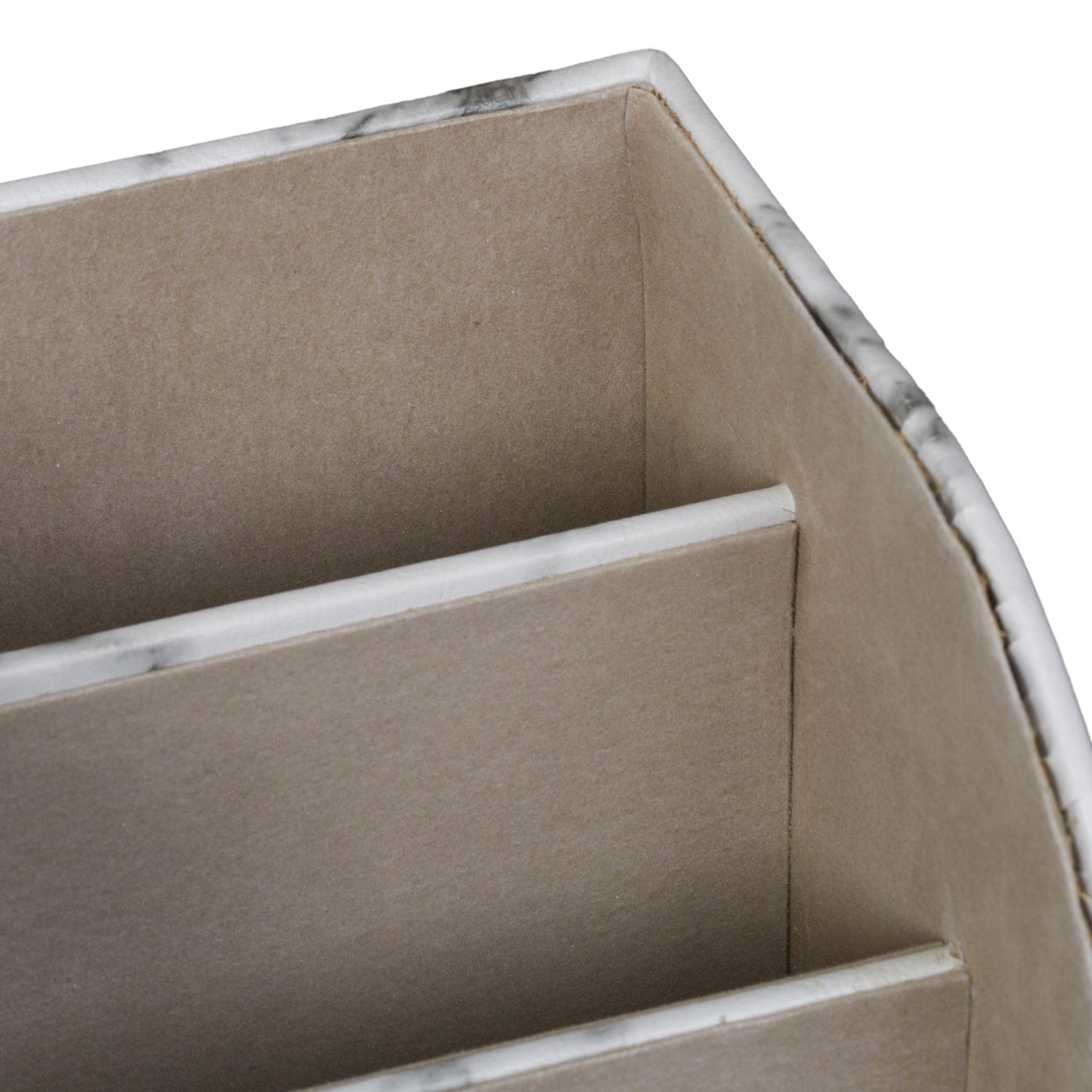 Desk Organiser Marble Look