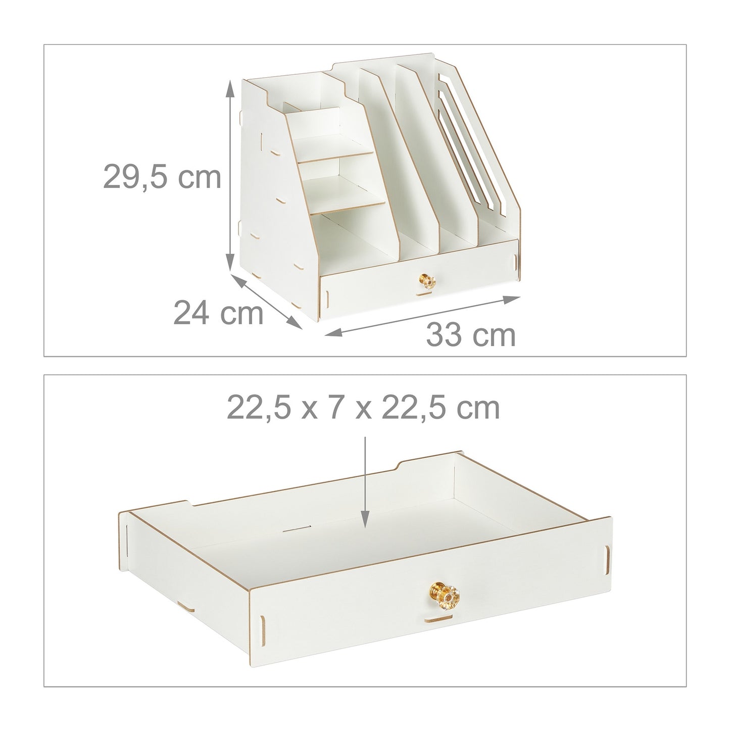 Desk Organiser with Compartments