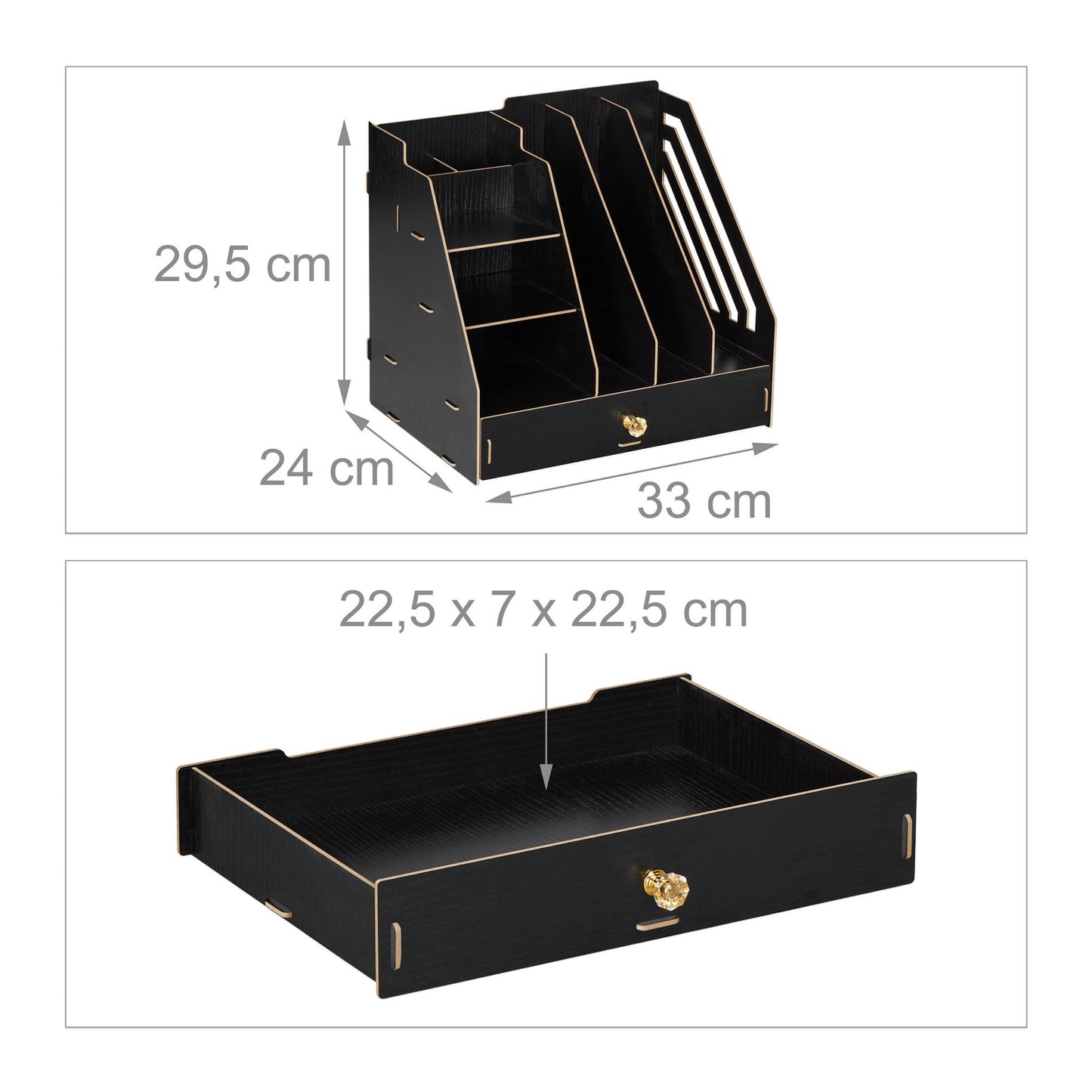 Desk Organiser with Compartments