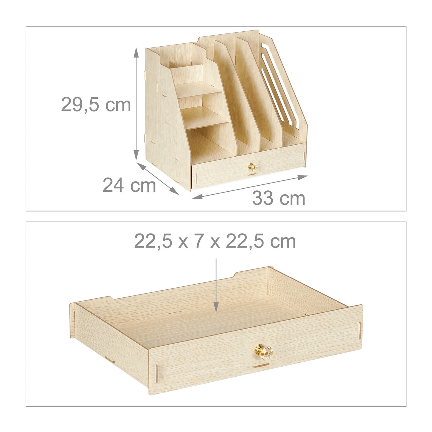 Desk Organiser with Compartments