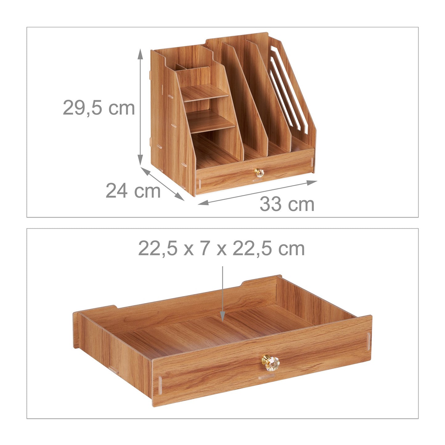 Desk Organiser with Compartments