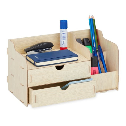 <p>Enhance your workspace efficiency with this desk organiser, featuring a quick-assembly plug-in system for seamless setup. Keep your essentials organized and within reach.</p>

<ul>
<li>Streamline your workspace with quick plug-in assembly.</li>
<li>Acc
