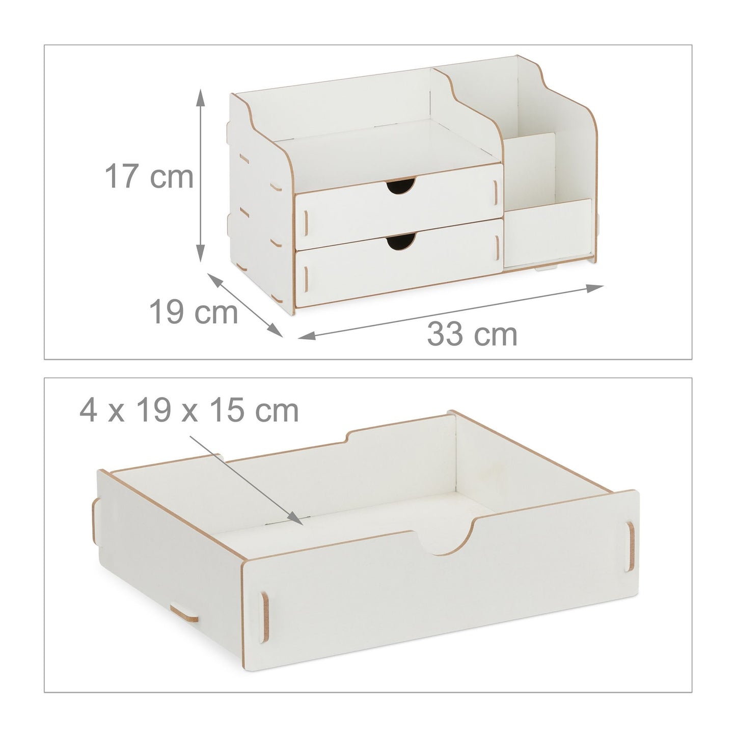Desk Organiser with Drawers