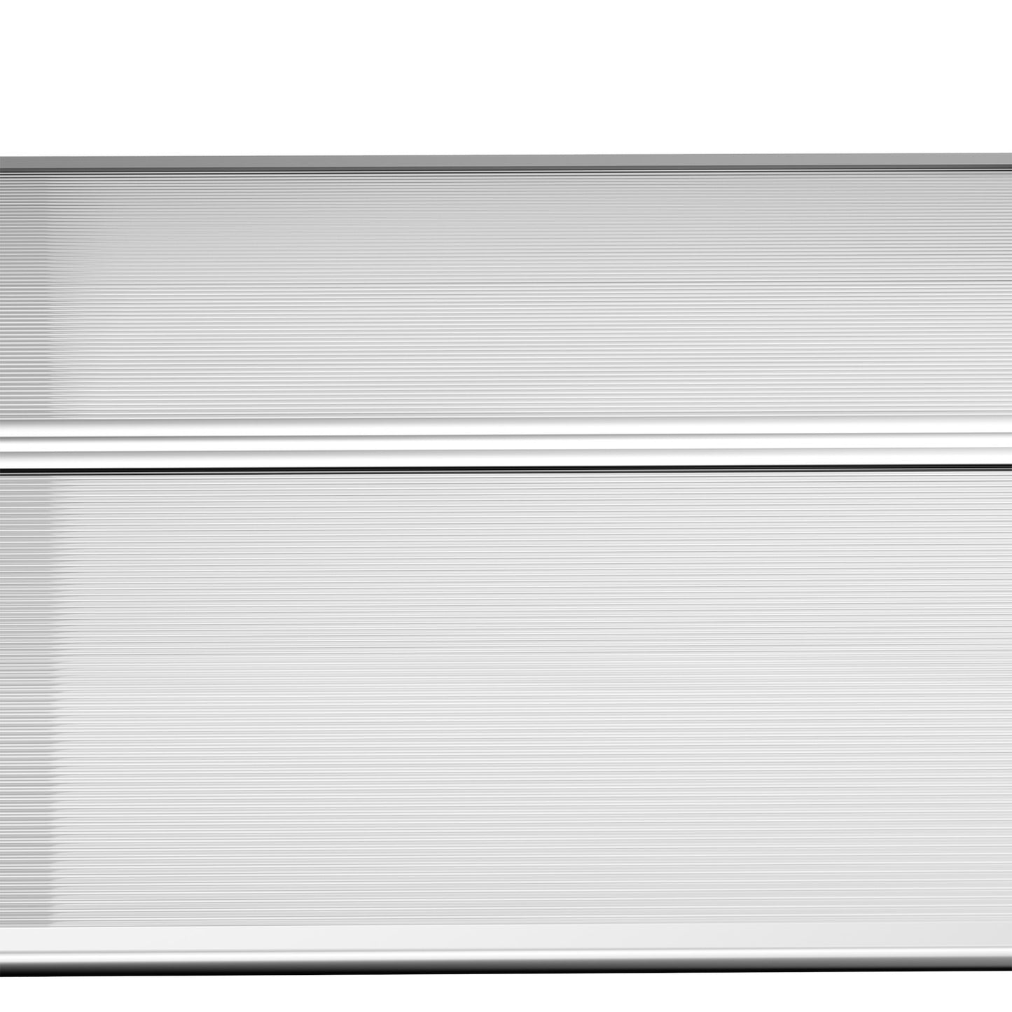 Exterior door in aluminium, UV and rain protection, black