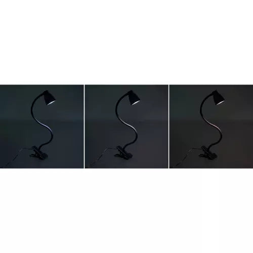 Desk lamp with a clip - black Izoxis 19454