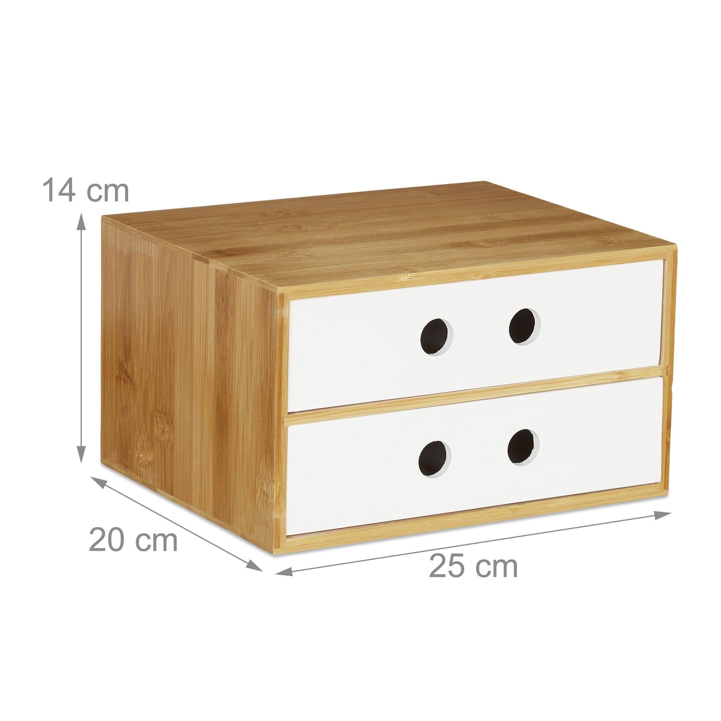 Desk organization 2 drawers