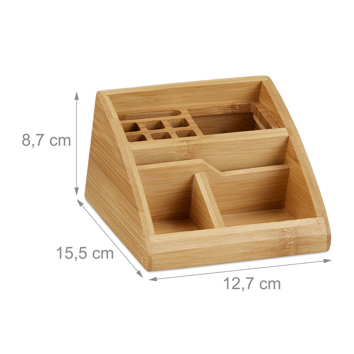 Desk organization in bamboo