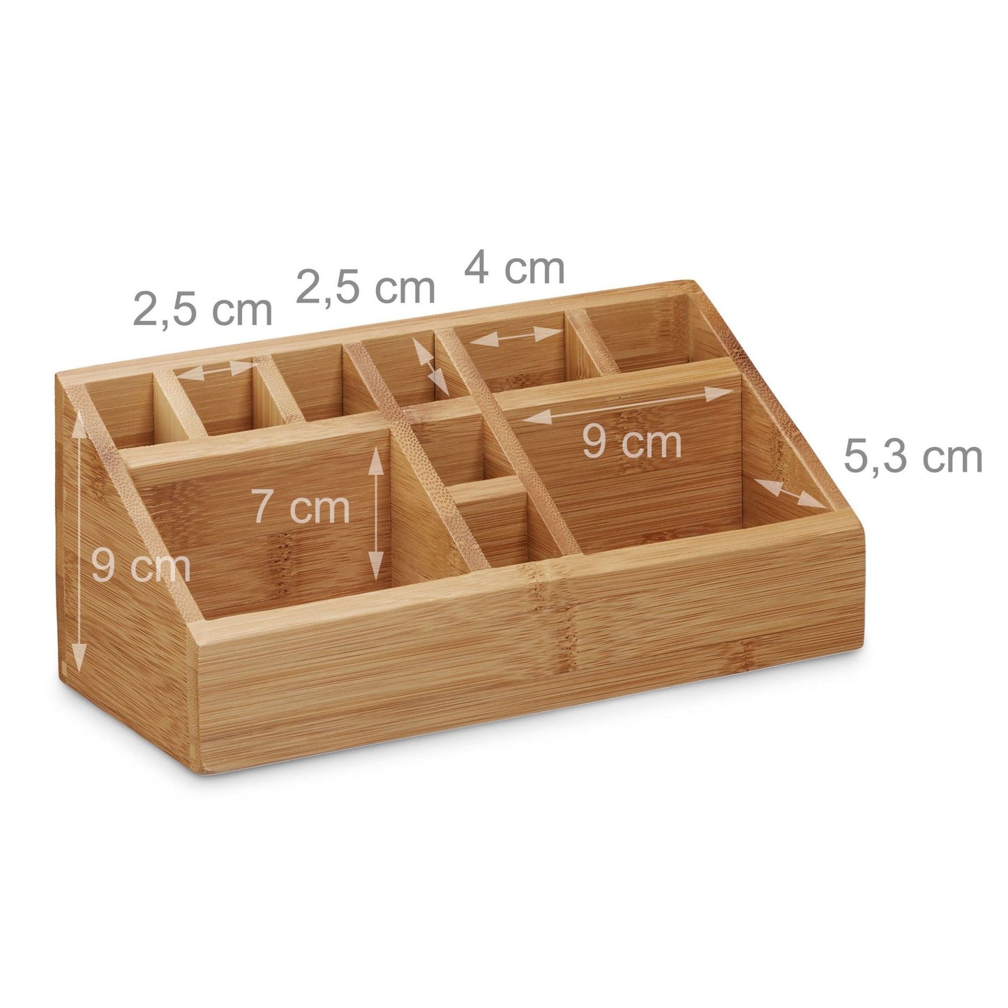 Desk organization in bamboo