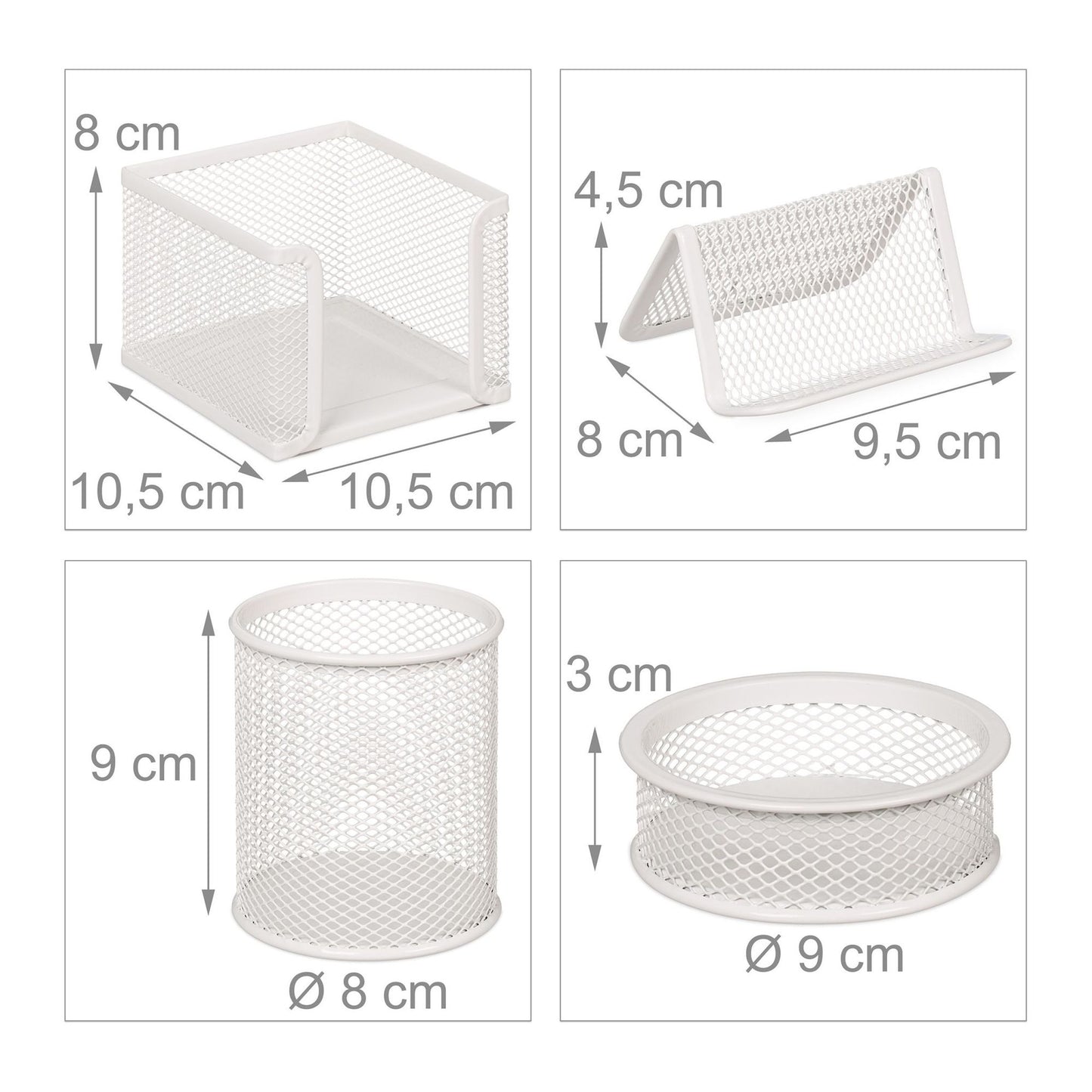 Desk organization set 7 parts