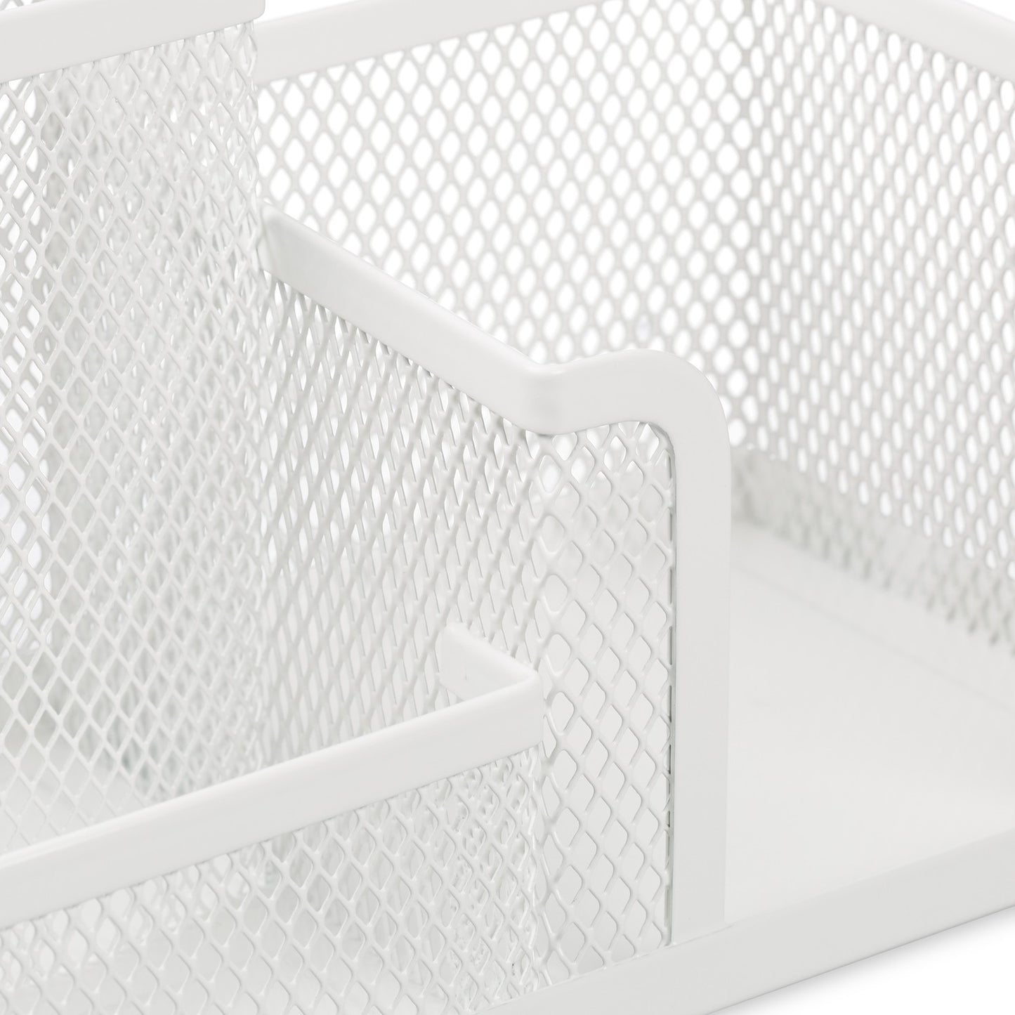 Desk organization with 3 compartments