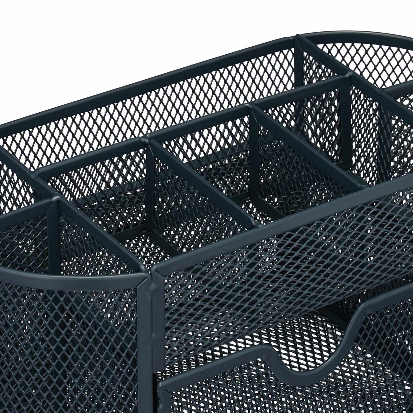 Desk organization with 9 compartments