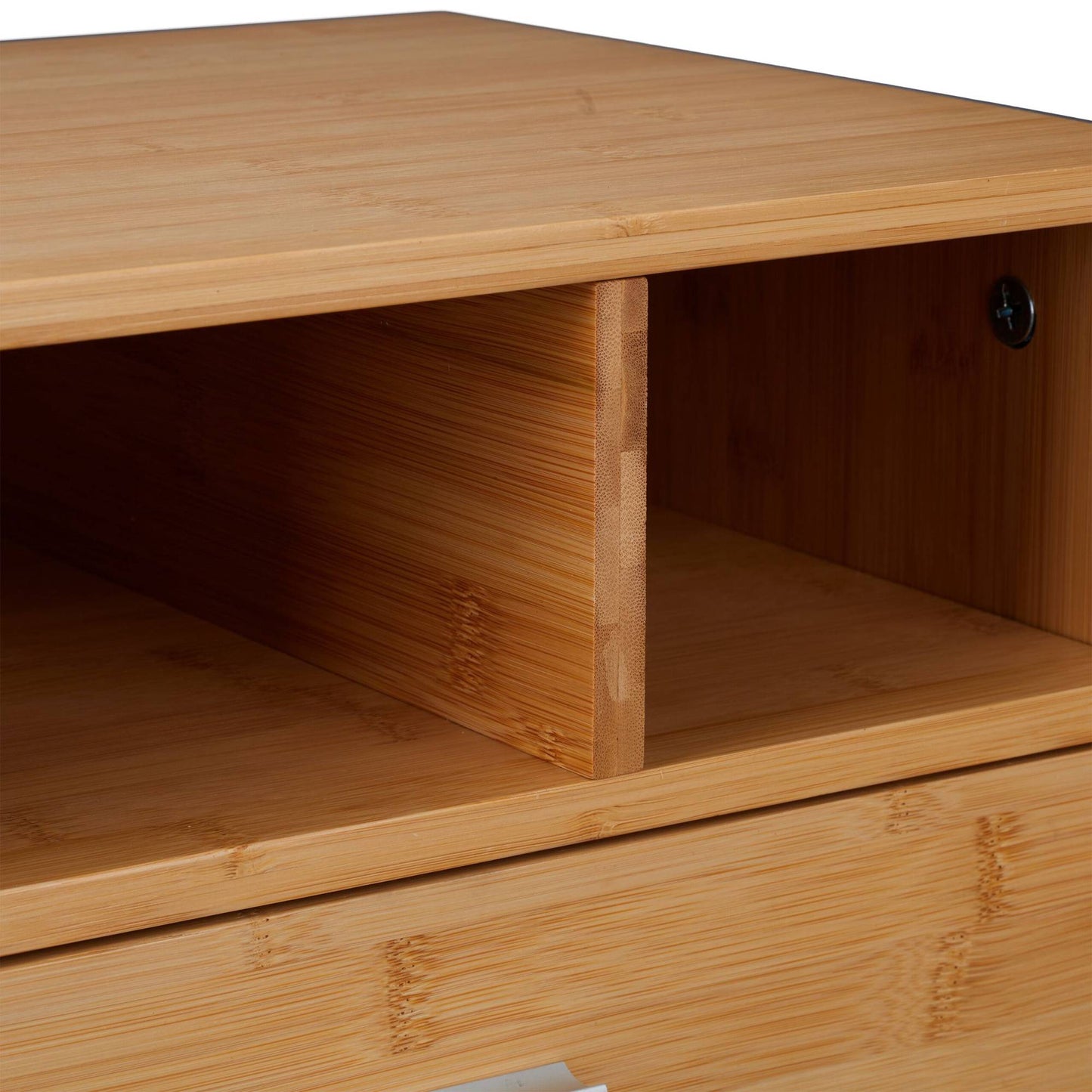 Desk organization with drawer
