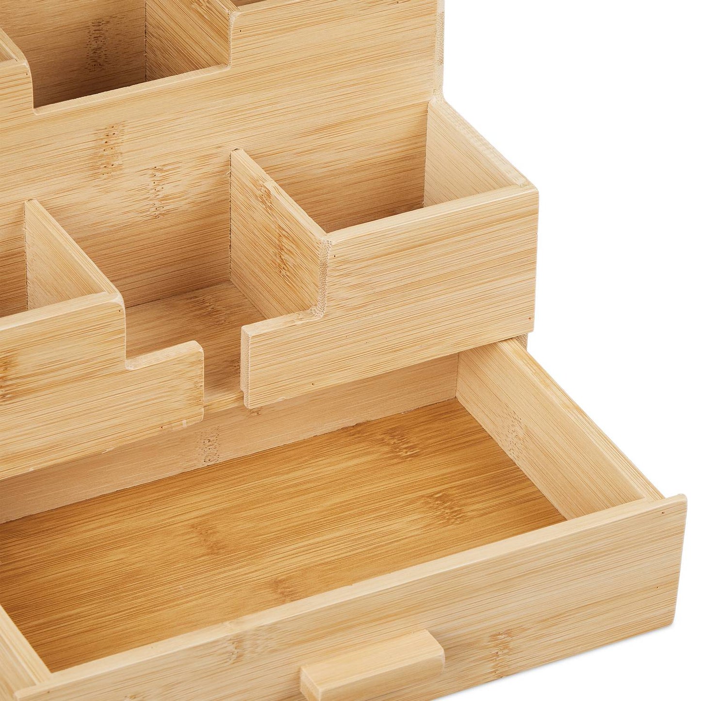 Desk organization with drawer