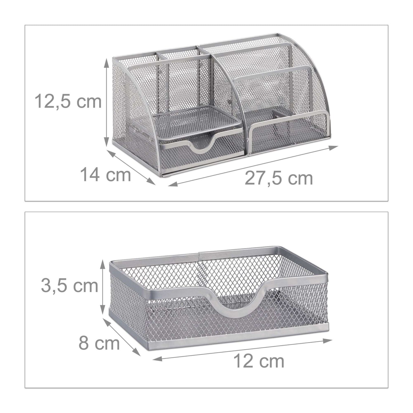 Desk organizer 6 shelves Metal