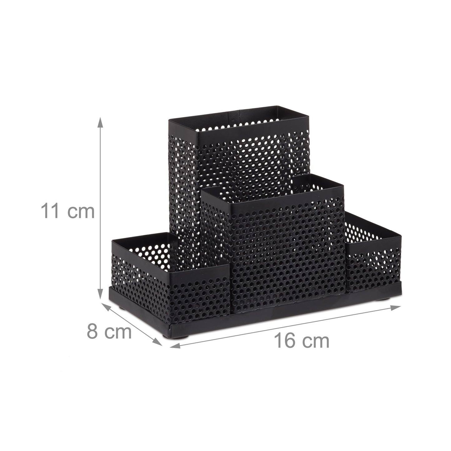 Desk organizer Metal Perforated