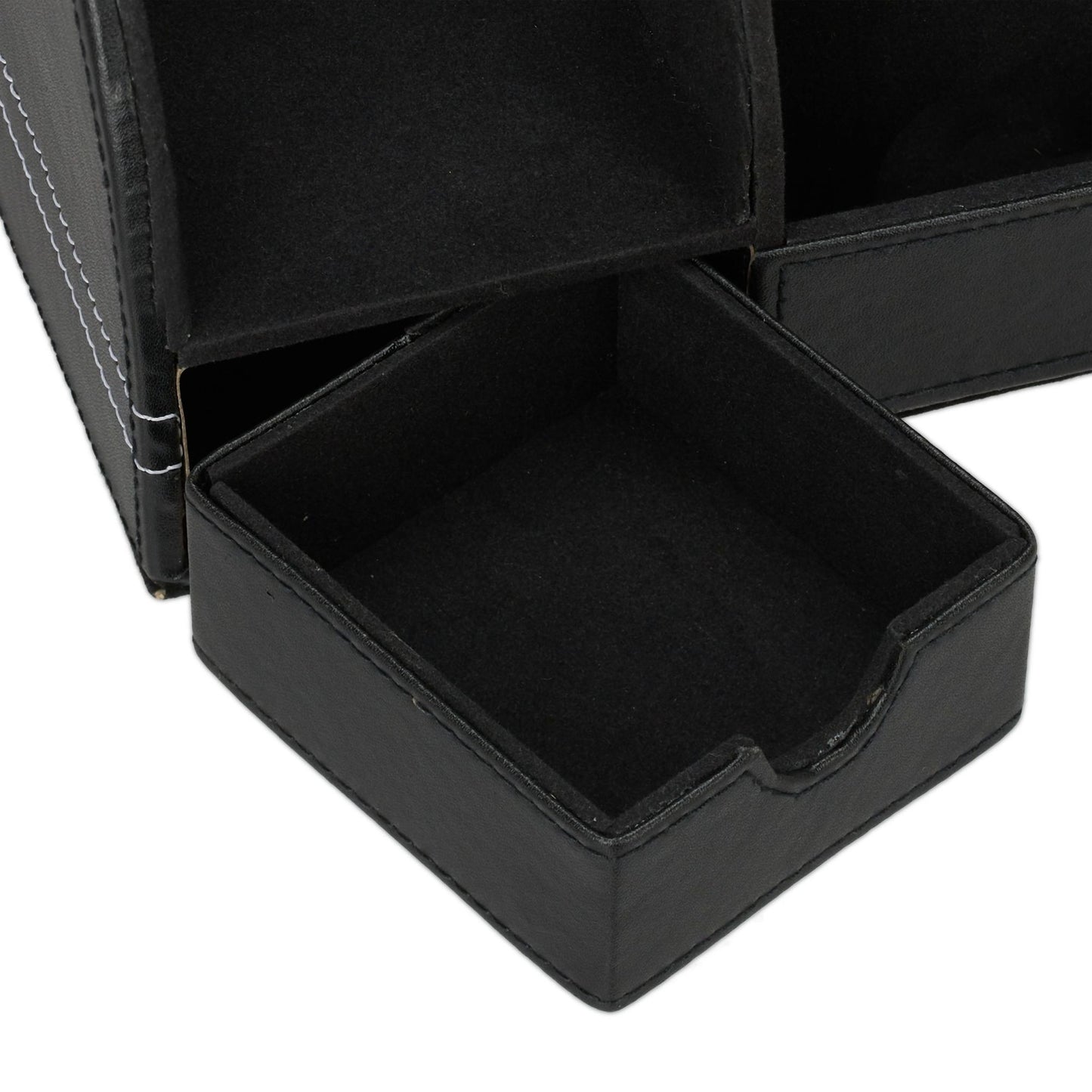 Desk organizer artificial leather