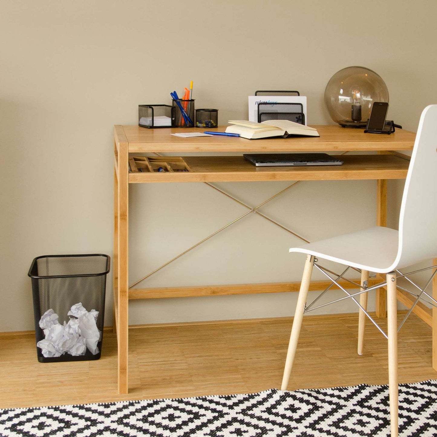Desk organizer set, 6 parts