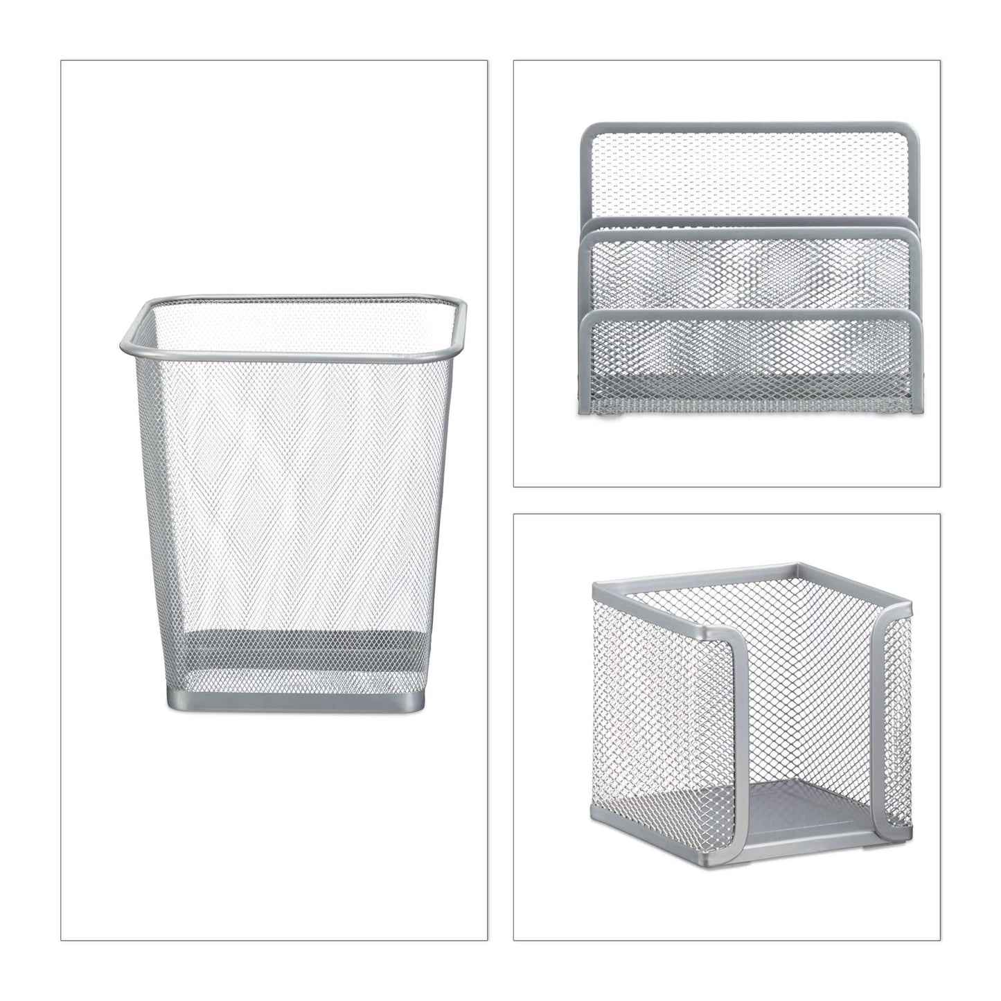 Desk organizer set, 6 parts