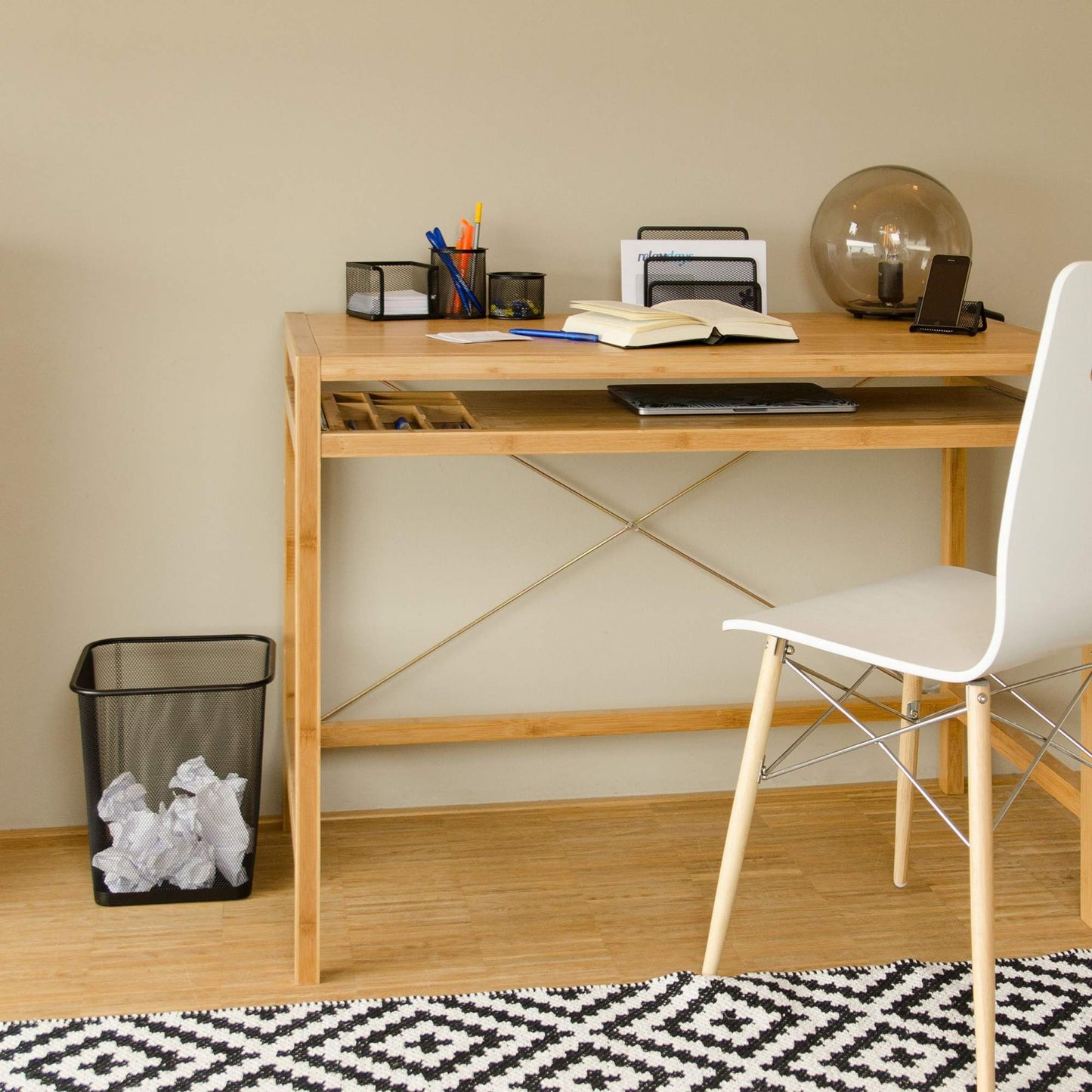 Desk organizer set, 6 parts