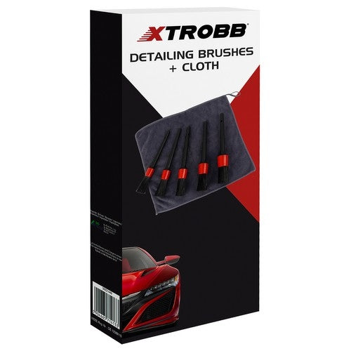 Detailing brushes + Xtrobb 21449 cloth