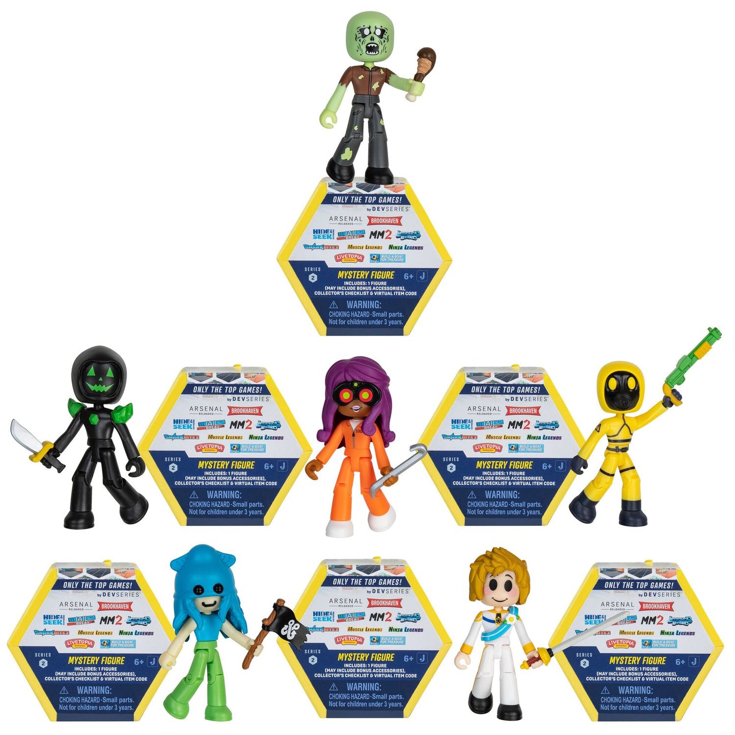 Dev Series W2 Mystery Figure, 7Cm