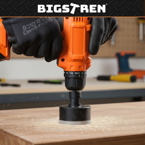 Diamond Hole Saw Set, 6 Pcs, 6–68 mm, M14 Adapter