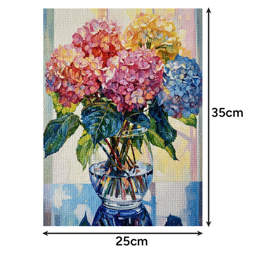 Diamond Painting Kit, Bouquet Design, 40x30cm