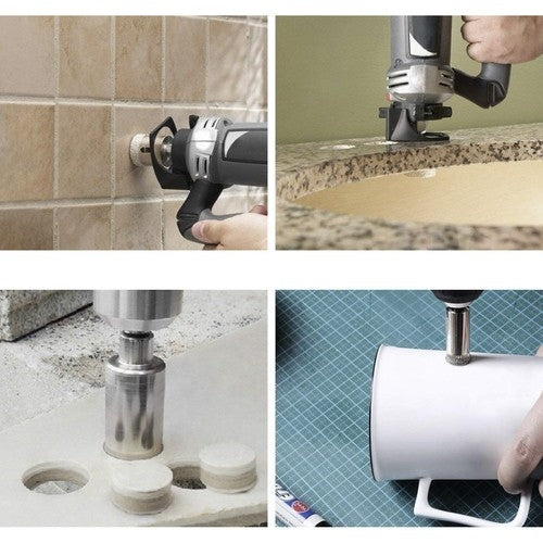 Diamond holesaws - set of 10 pcs. Bigstren 21641