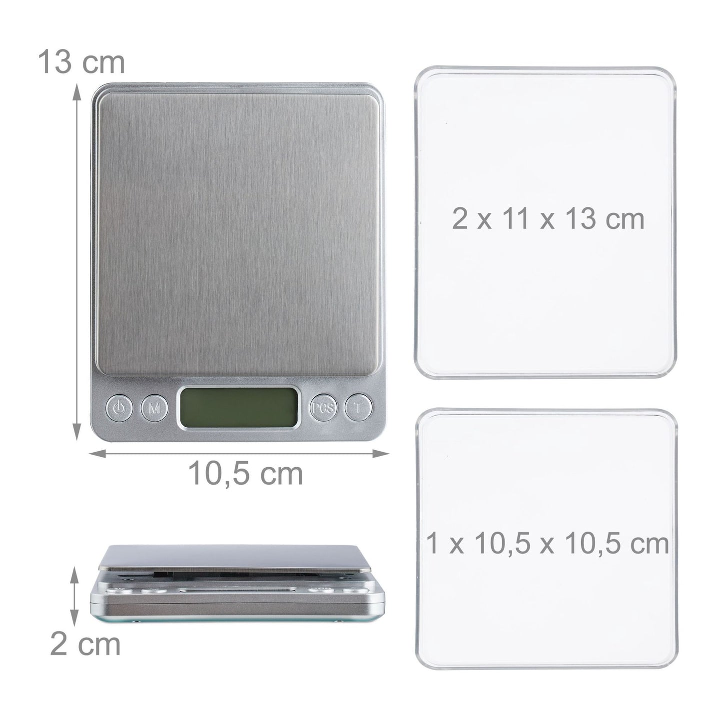 Digital precision scales